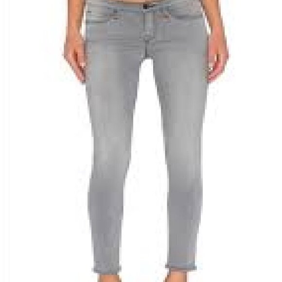 FRAME Le Skinny De Jeanne Raw Distressed Hem - J46 - Picture 2 of 11